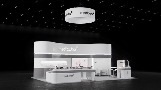 에이피알 메디큐브 CES 부스 이미지