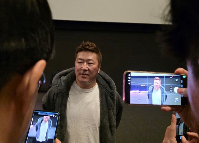 4일 스포츠서울 시상식에 참석한 삼성 최형우