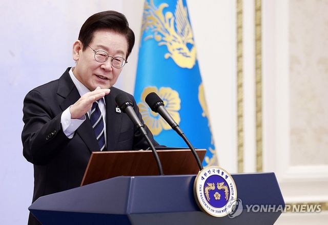 이재명 대통령, 산업 역군 초청 오찬 발언