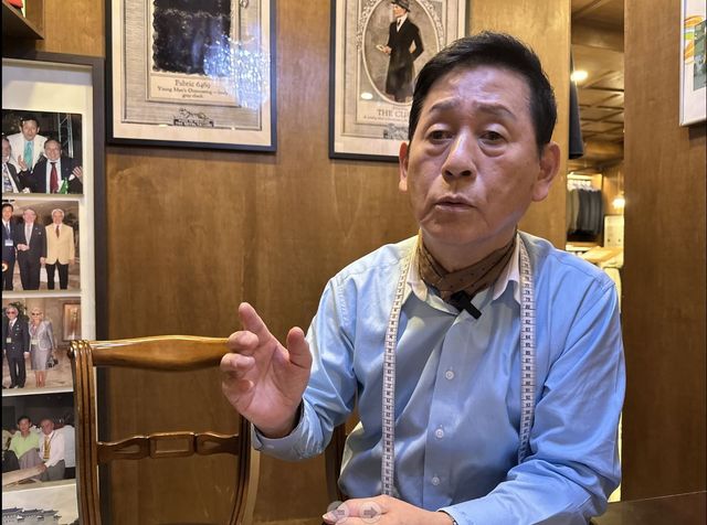 연합뉴스와 인터뷰하는 백운현 명장