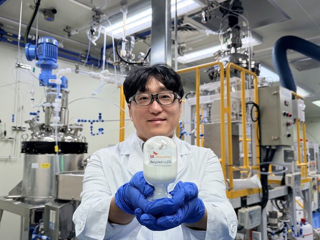 SK이노베이션 LFP 배터리 재활용 기술 개발