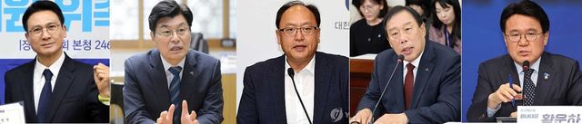 세종시장 출마 거론 후보들