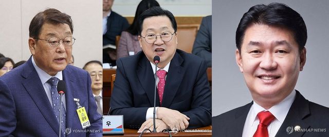 국민의힘 박성효·이장우·정용기(가나다 순)