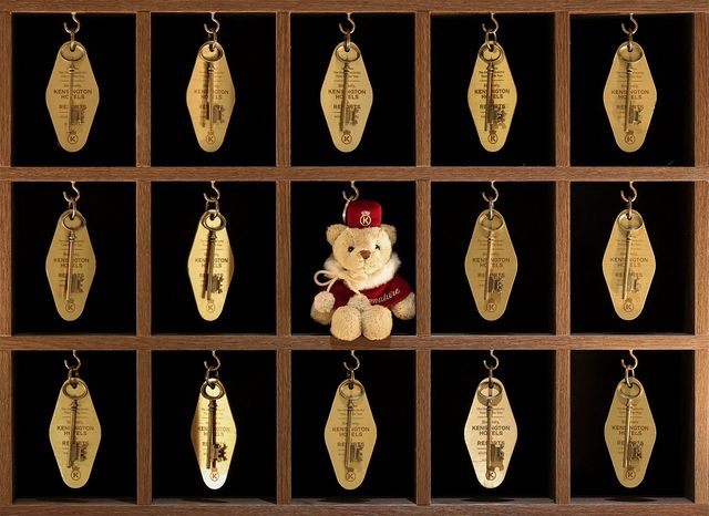 켄싱턴호텔앤리조트의 한정판 '메리베어' 키링