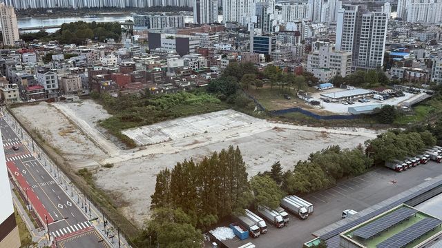 자양5구역 현장 모습