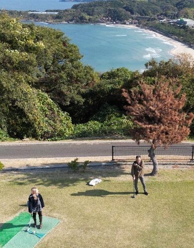 일본 돗토리현의 그라운드 골프 [사진/성연재 기자]