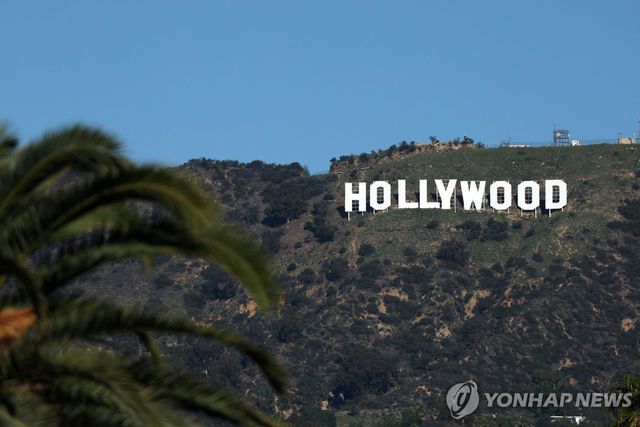 미국 LA의 할리우드 사인