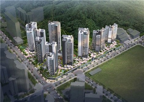 수색8구역 재개발 조감도