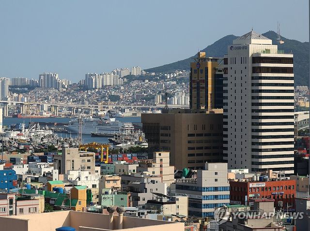 해수부 부산 임시청사 전경