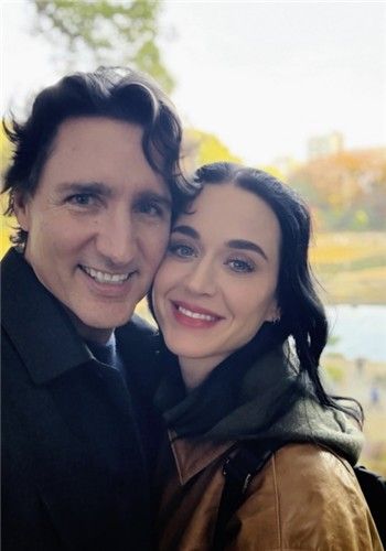 쥐스탱 트뤼도 전 캐나다 총리와 케이티 페리