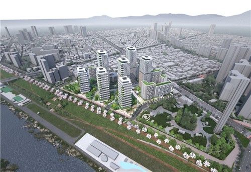 면목8구역 주택정비형 재개발사업 조감도