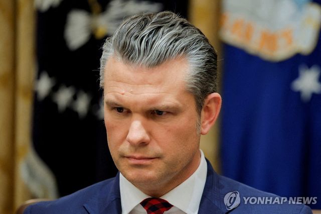 헤그세스 미국 국방부 장관