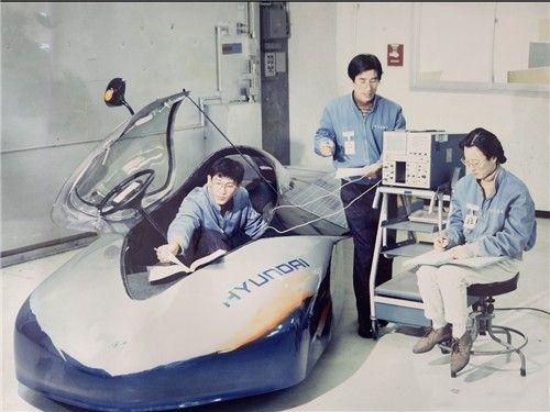 현대자동차 솔라카 연구개발 현장 사진