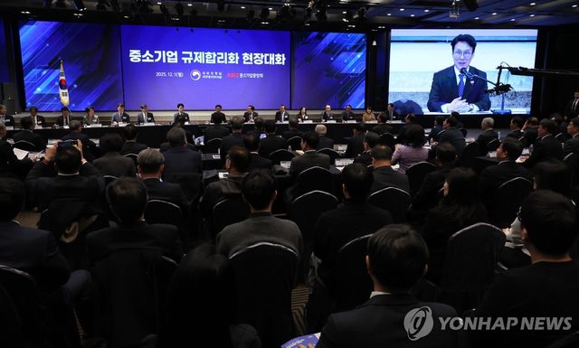 중소기업 규제합리화 현장대화