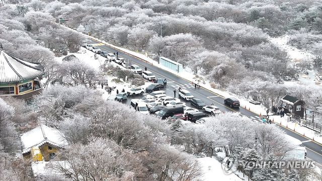 한라산은 겨울왕국