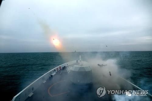 중국 인민해방군 군사훈련