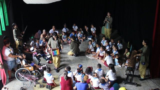 연극 '똑똑똑' 쿠바 공연