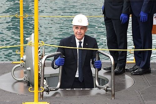 거제조선소 방문한 마크 카니 캐나다 총리