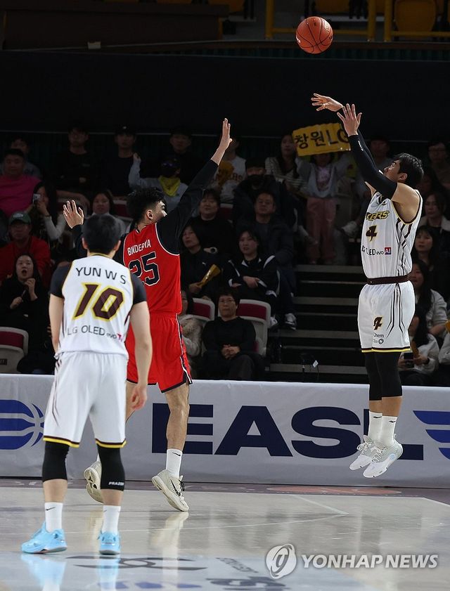 LG 양홍석 3점슛