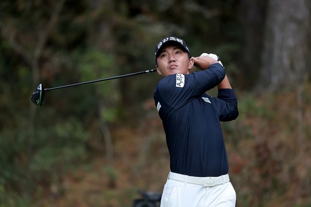 옥태훈의 경기 모습. 