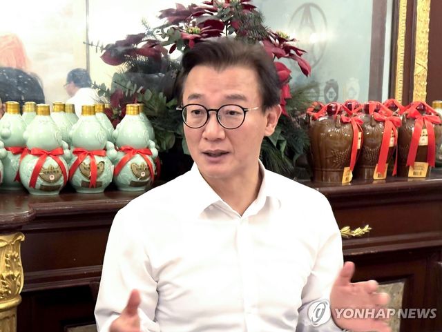 전재수 해수부 장관, 뉴욕특파원 간담회 발언