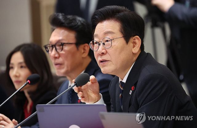 이재명 대통령, 국무회의 발언