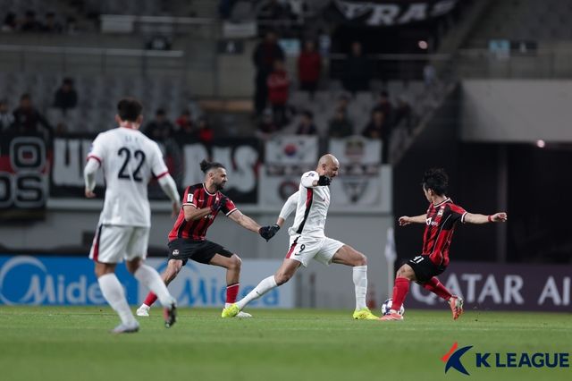 11월 FC서울과 청두 룽청(중국)의 AFC 챔피언스리그 엘리트 경기 모습