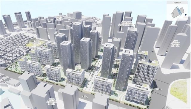 영등포구 도림1구역 주택정비형 공공재개발사업 조감도