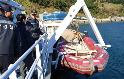 여객선 현장 점검하는 김성종 청장