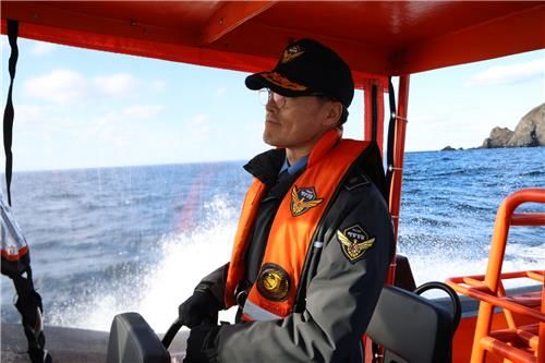김성종 청장, 울릉도·독도 해역 현장 점검