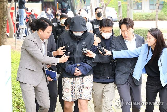 영장실질심사 출석하는 캄보디아 송환 피의자