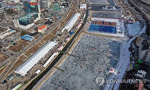 홍천군 꽁꽁축제 북적