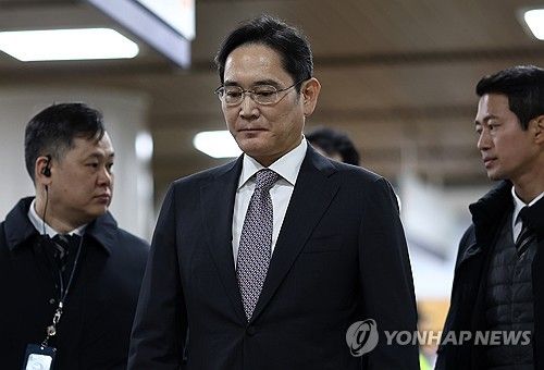 이재용, 결심 공판 출석