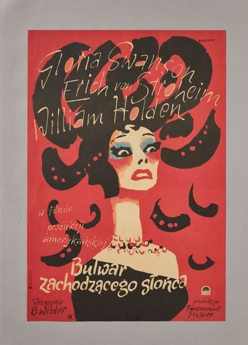 발데마르 시비에르의 '선셋대로' 영화 포스터[이함캠퍼스 제공. 재판매 및 DB 금지]