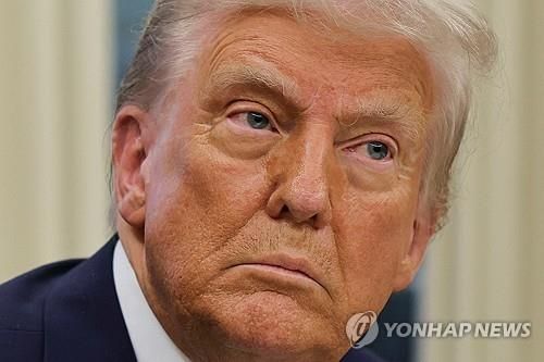 도널드 트럼프 미 대통령