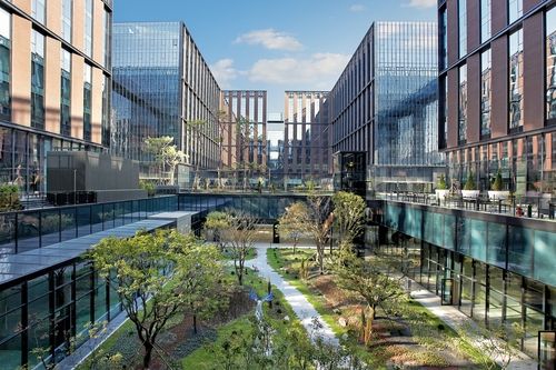 원그로브 중앙정원 [이지스자산운용 제공. 재판매 및 DB 금지]