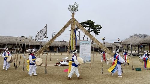 지난해 해미읍성 정월대보름 행사
