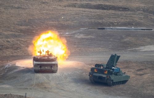 한미 연합 실사격 훈련