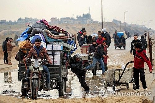 고향으로 돌아가는 가자 주민