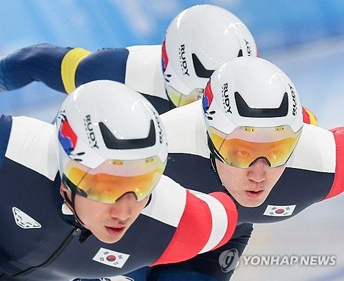 결승선을 향해 '한 몸처럼'