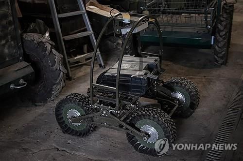 우크라이나군의 지상공격용 드론