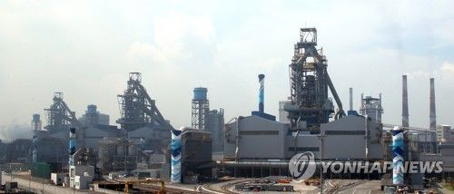 현대제철 당진제철소 전경