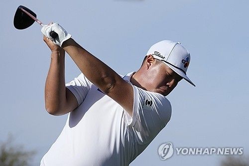 임성재의 티샷.