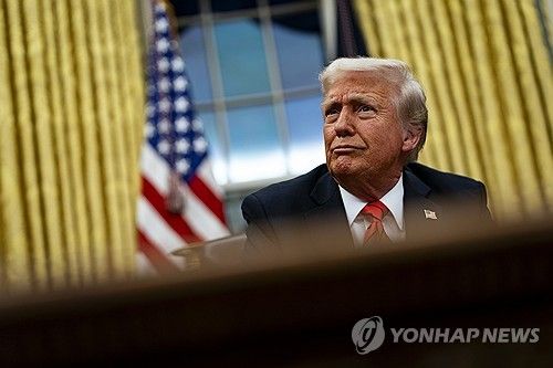 도널드 트럼프 미국 대통령