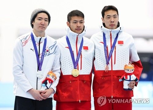 차민규, 하얼빈 AG 빙속 1000m 은메달