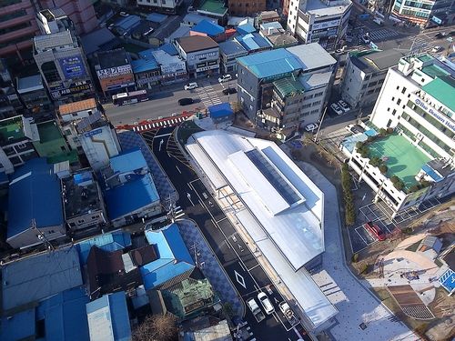 새롭게 단장한 포천공영버스터미널