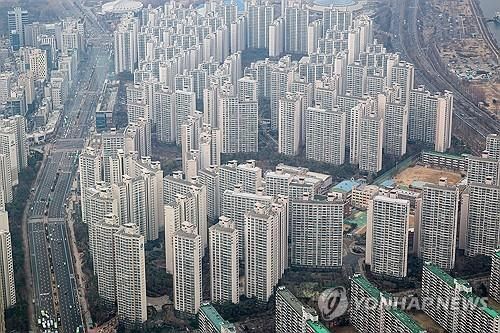 서울 잠실 일대 아파트 단지