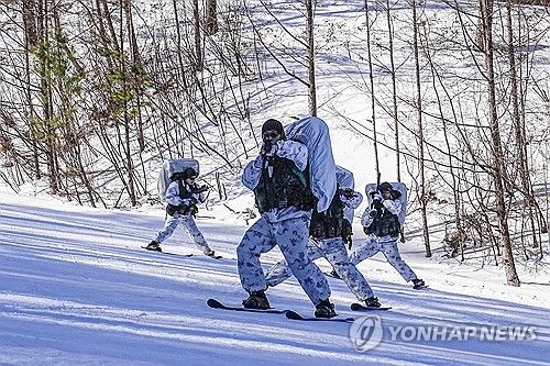 해병대 수색대대, 25년 동계 설한지 훈련 실시
