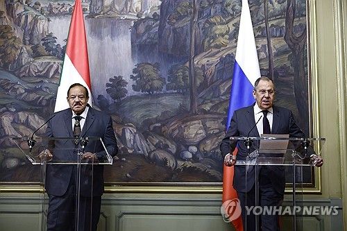 러시아-수단 외무장관 회담