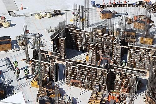 공사 현장 이미지 [연합뉴스 자료사진]